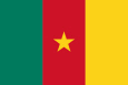Kamerun Nationsflagga