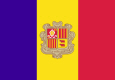 Andorra Nemzeti zászló