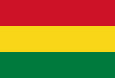 Bolivia Nasjonalflagg