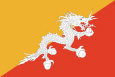 Bhután Nemzeti zászló