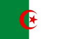 Algeriet Nationsflagga