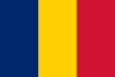 Chad bandeira nacional